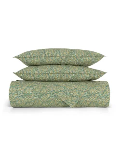 society limonta Set 2 federe percalle di cotone stampato Special Capsule SOCIETY Made in Italy per Coincasa