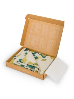 society limonta Set 2 federe percalle di cotone stampato Special Capsule SOCIETY Made in Italy per Coincasa