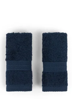 coincasa Set 2 lavette puro cotone tinta unita Zefiro