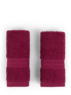 coincasa Set 2 lavette puro cotone tinta unita Zefiro