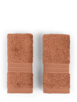 coincasa Set 2 lavette puro cotone tinta unita Zefiro