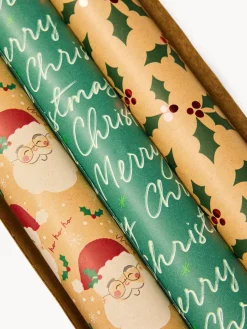 coincasa Set 3 rotoli carta per impacchettare