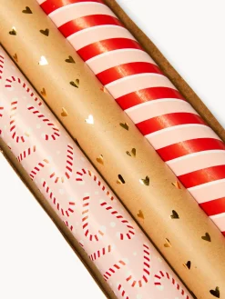 coincasa Set 3 rotoli carta per impacchettare