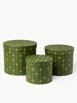 coincasa Set 3 scatole rotonde