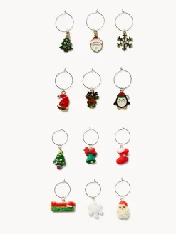 coincasa Set 6 segna calici wine charm