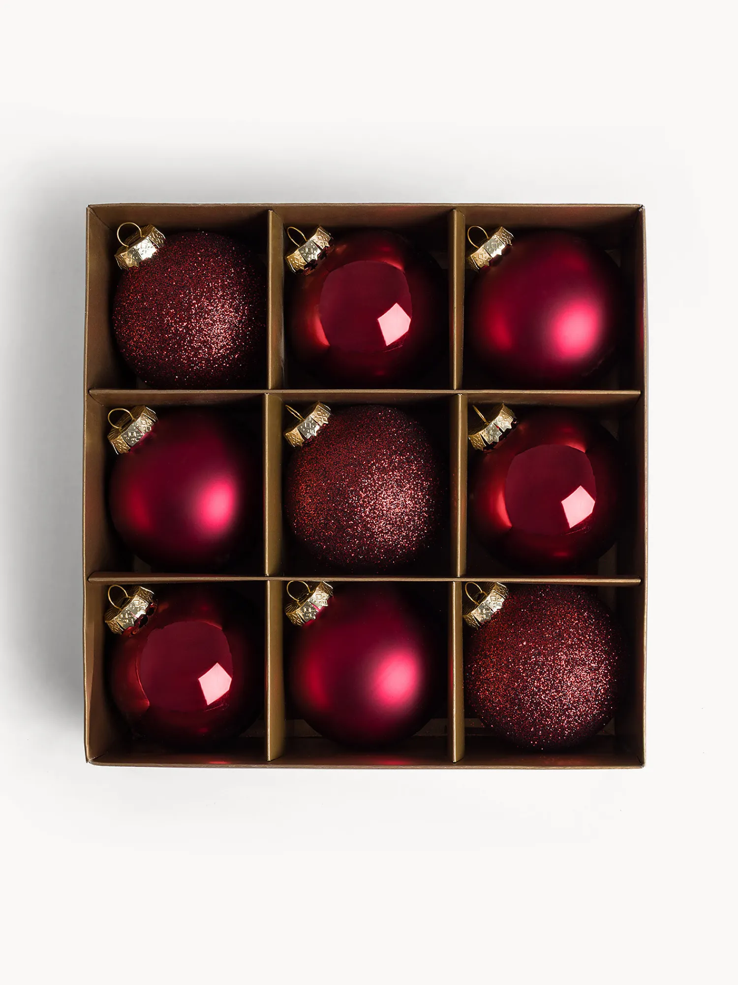 coincasa Set 9 sfere in vetro