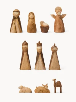 coincasa Set 11 soggetti natività in legno