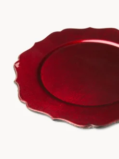 coincasa Set 4 sottobicchieri bordo ondulato