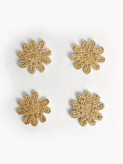 coincasa Set 4 sottobicchieri in fibra di mais