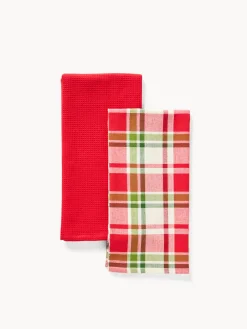 coincasa Set 2 strofinacci con box regalo