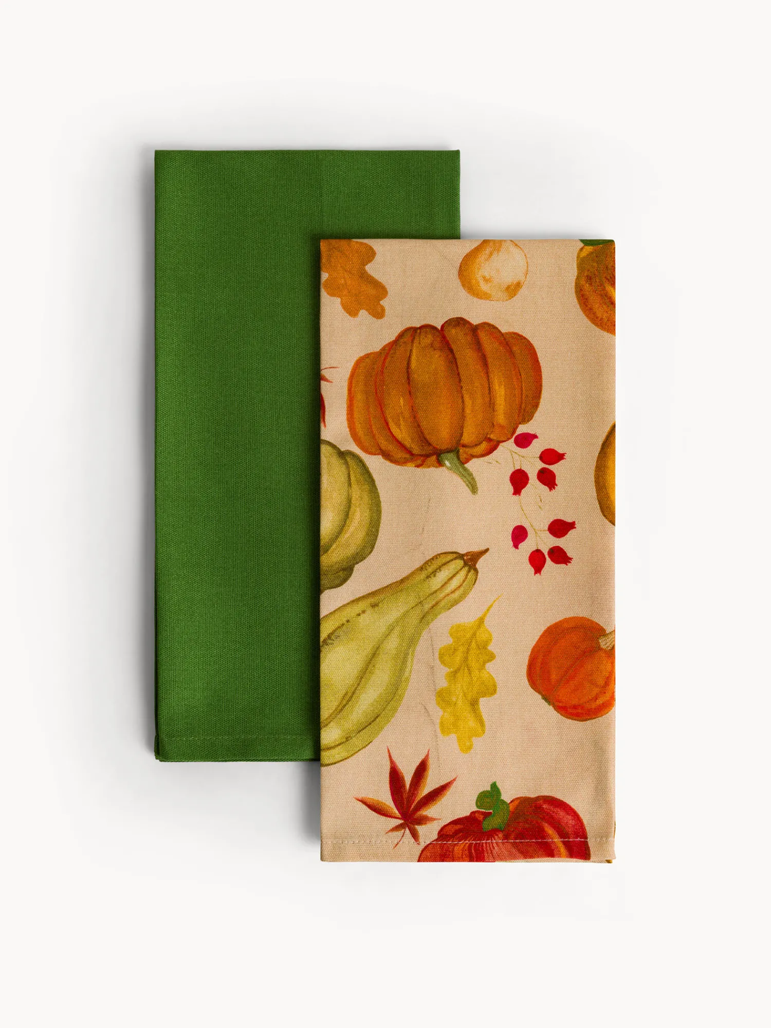 coincasa Set 2 strofinacci in panama di puro cotone