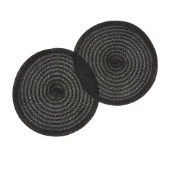 coincasa Set 2 tovagliette trama intrecciata