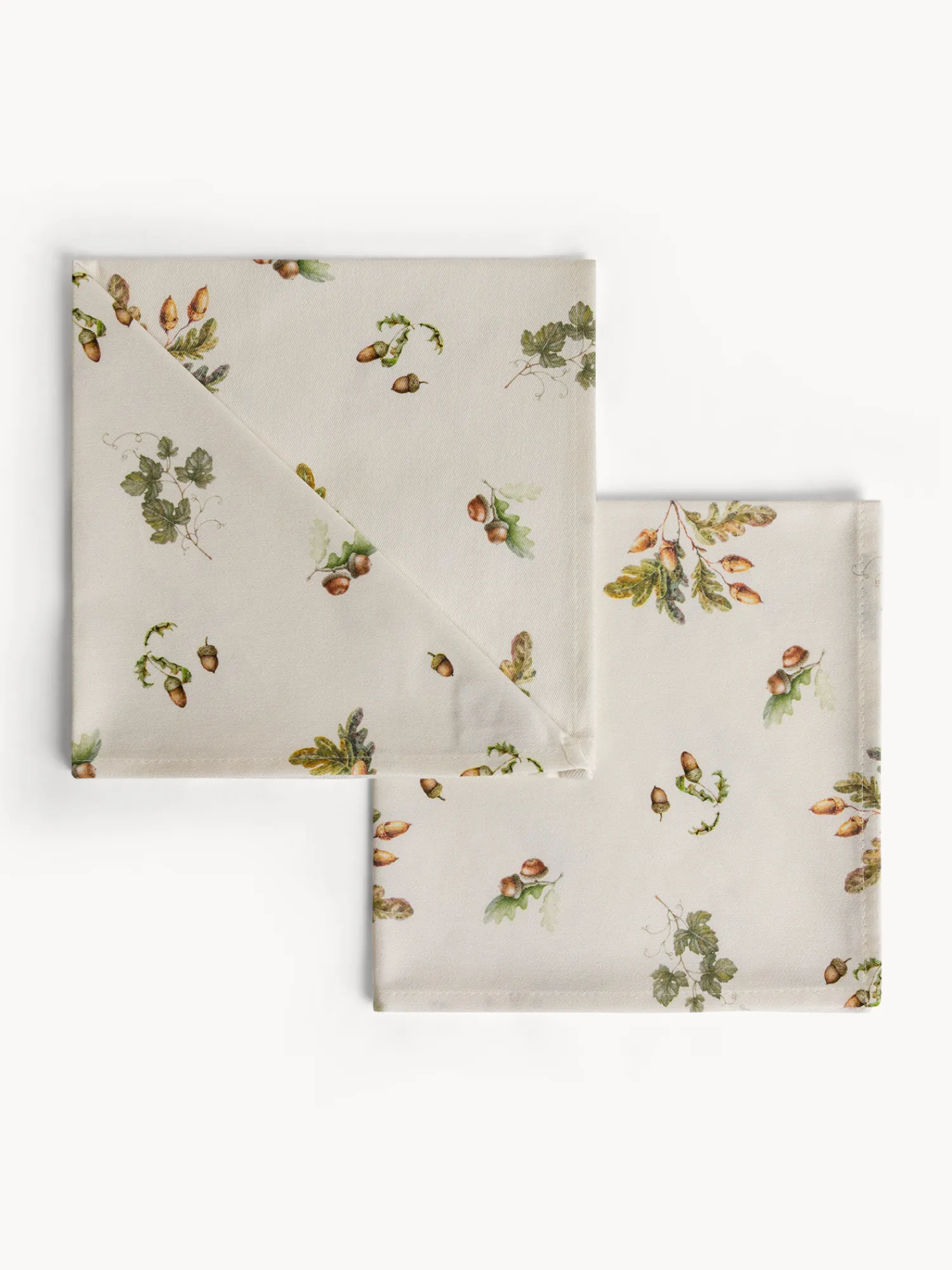 coincasa Set 2 tovaglioli by Tessitura Randi in drill di puro cotone stampato