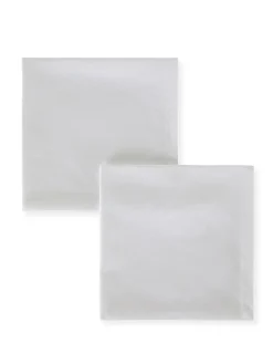 coincasa Set 2 tovaglioli twill di cotone tinta unita