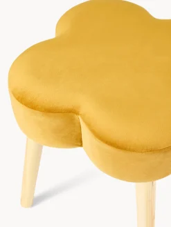 coincasa Sgabello in velluto Bloom