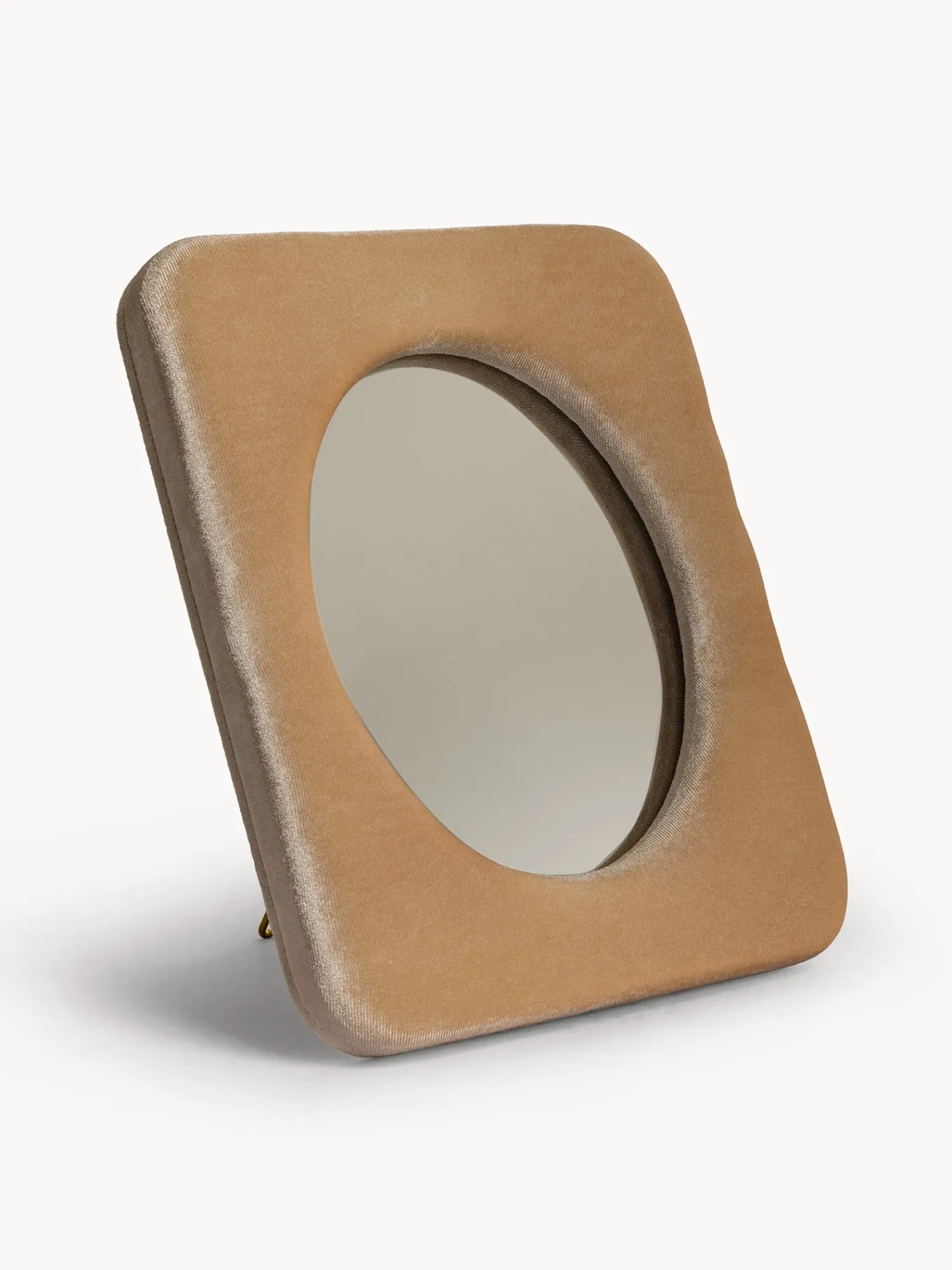 coincasa Specchio con cornice in tessuto