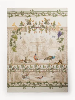 coincasa Strofinaccio by Tessitura Randi in drill di puro cotone stampato