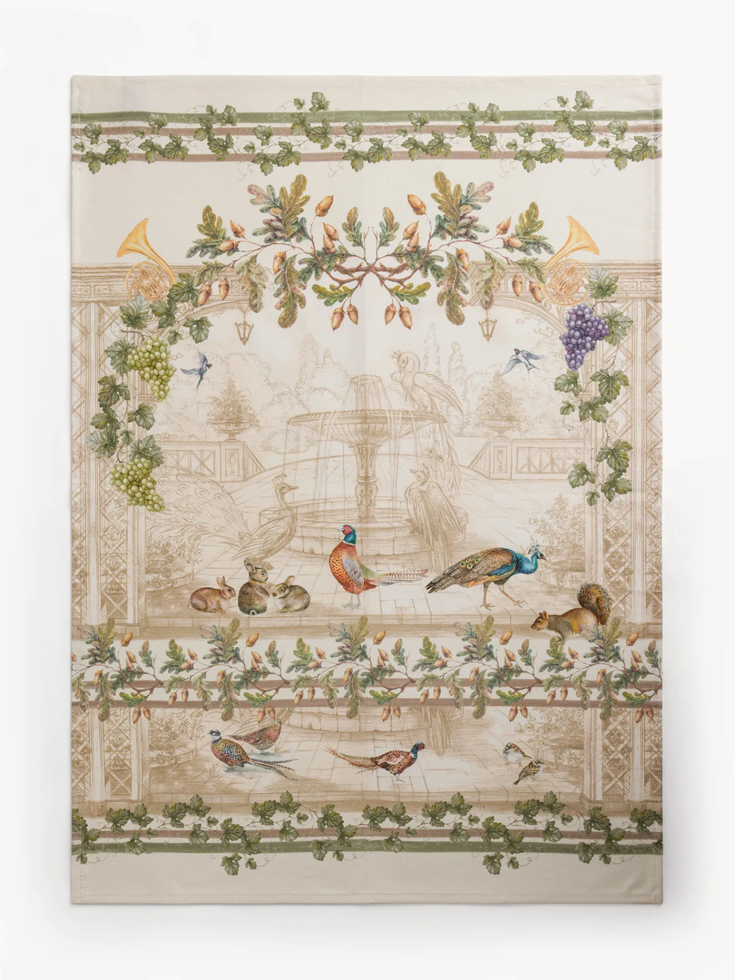 coincasa Strofinaccio by Tessitura Randi in drill di puro cotone stampato