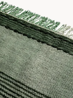 coincasa Tappeto artigianale a fasce in misto lana