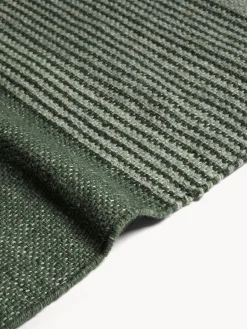 coincasa Tappeto artigianale a fasce in misto lana