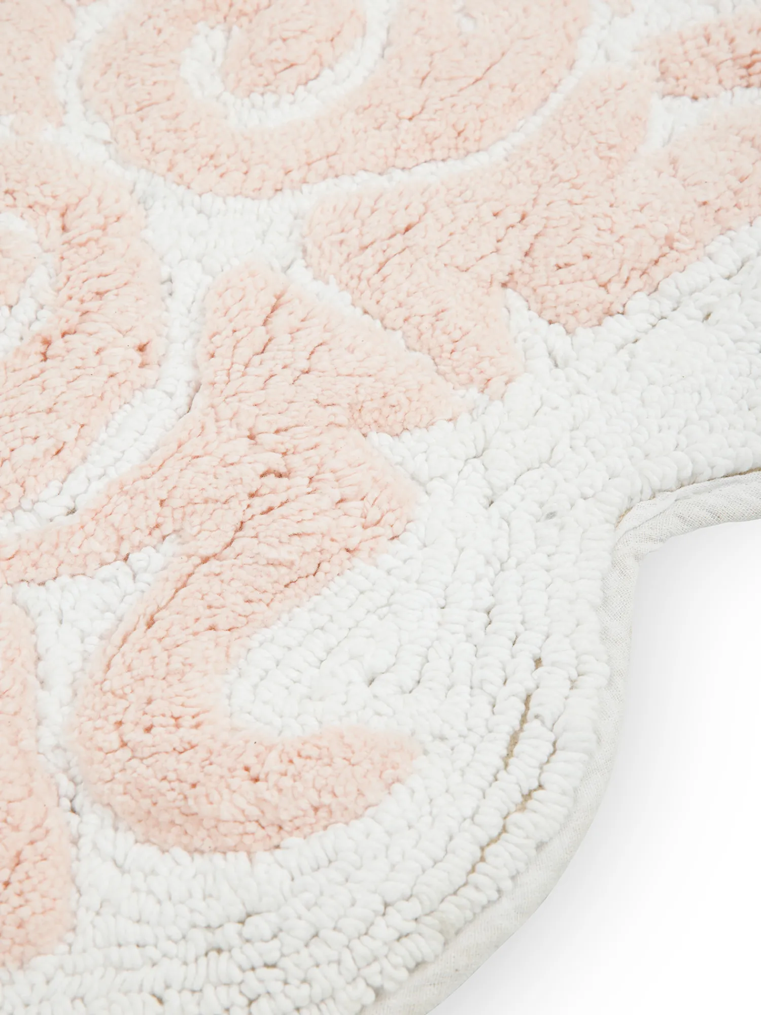 coincasa Tappeto bagno taftato a mano in cotone