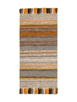 coincasa Tappeto da cucina in cotone motivo geometrico