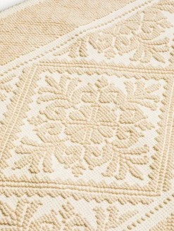 coincasa Tappeto da cucina sardo in puro cotone tinta unita