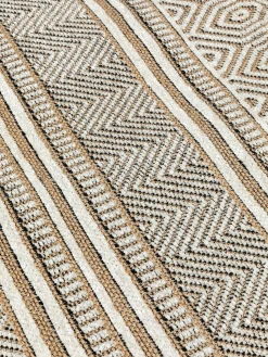 coincasa Tappeto in misto cotone motivo geometrico