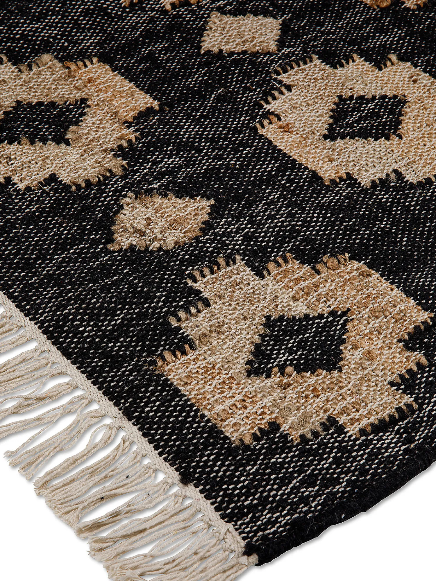 coincasa Tappeto juta motivo geometrico