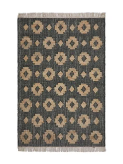 coincasa Tappeto juta motivo geometrico