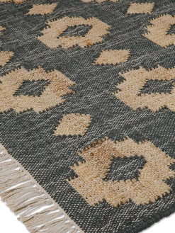 coincasa Tappeto juta motivo geometrico