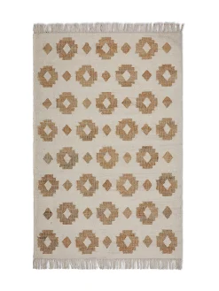 coincasa Tappeto juta motivo geometrico