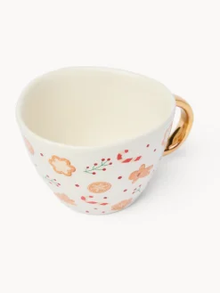 coincasa Tazza colazione in stoneware motivo gingerbread