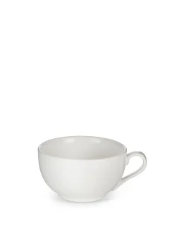 coincasa Tazza da colazione porcellana bianca