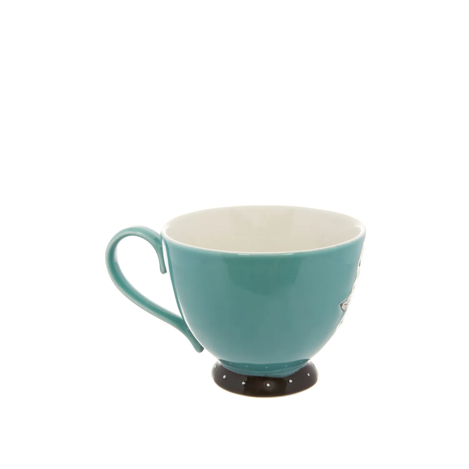 coincasa Tazza da colazione stoneware dipinta a mano