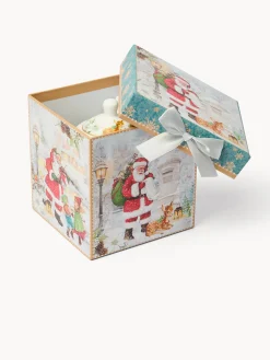 coincasa Teaforone in new bone china Babbo Natale vintage