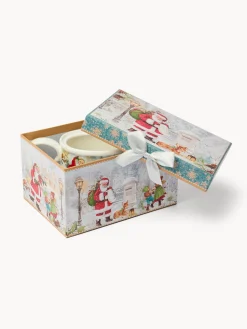 coincasa Teiera in new bone china Babbo Natale vintage
