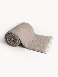 coincasa Telo arredo in morbida garza di cotone double face