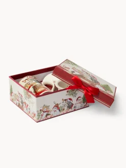 coincasa Tisaniera in new bone china gattini vintage