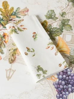 coincasa Tovaglia Artemide by Tessitura Randi in drill di puro cotone stampato