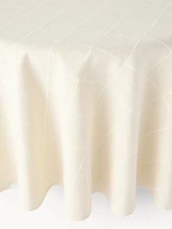 coincasa Tovaglia in cotone e lurex motivo check