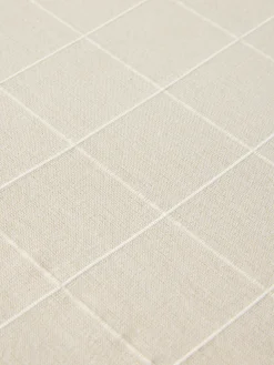 coincasa Tovaglia in cotone e lurex motivo check