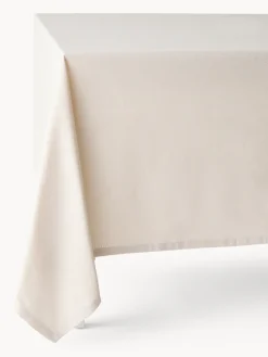 coincasa Tovaglia in cotone e lurex con orlo à jour