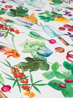 coincasa Tovaglia panama di cotone stampa vegetale