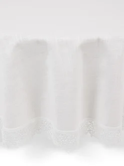 coincasa Tovaglia puro cotone bordo in pizzo