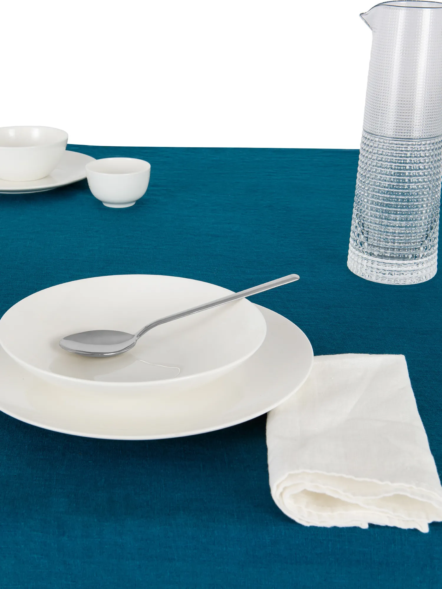 coincasa Tovaglia puro lino lavato tinta unita