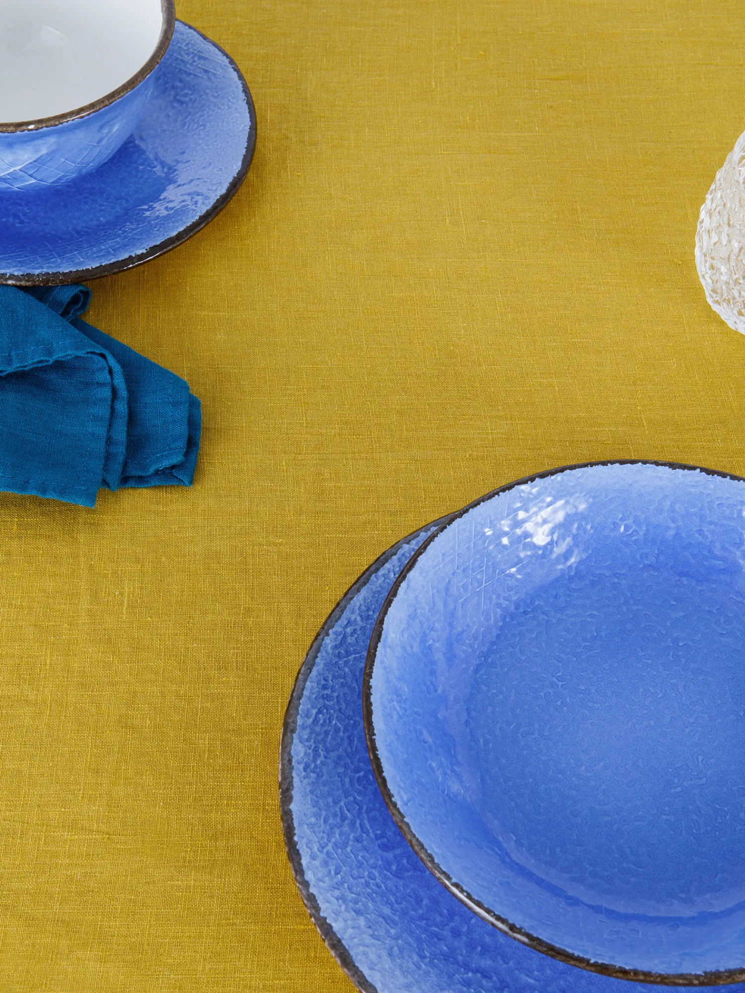 coincasa Tovaglia puro lino lavato tinta unita