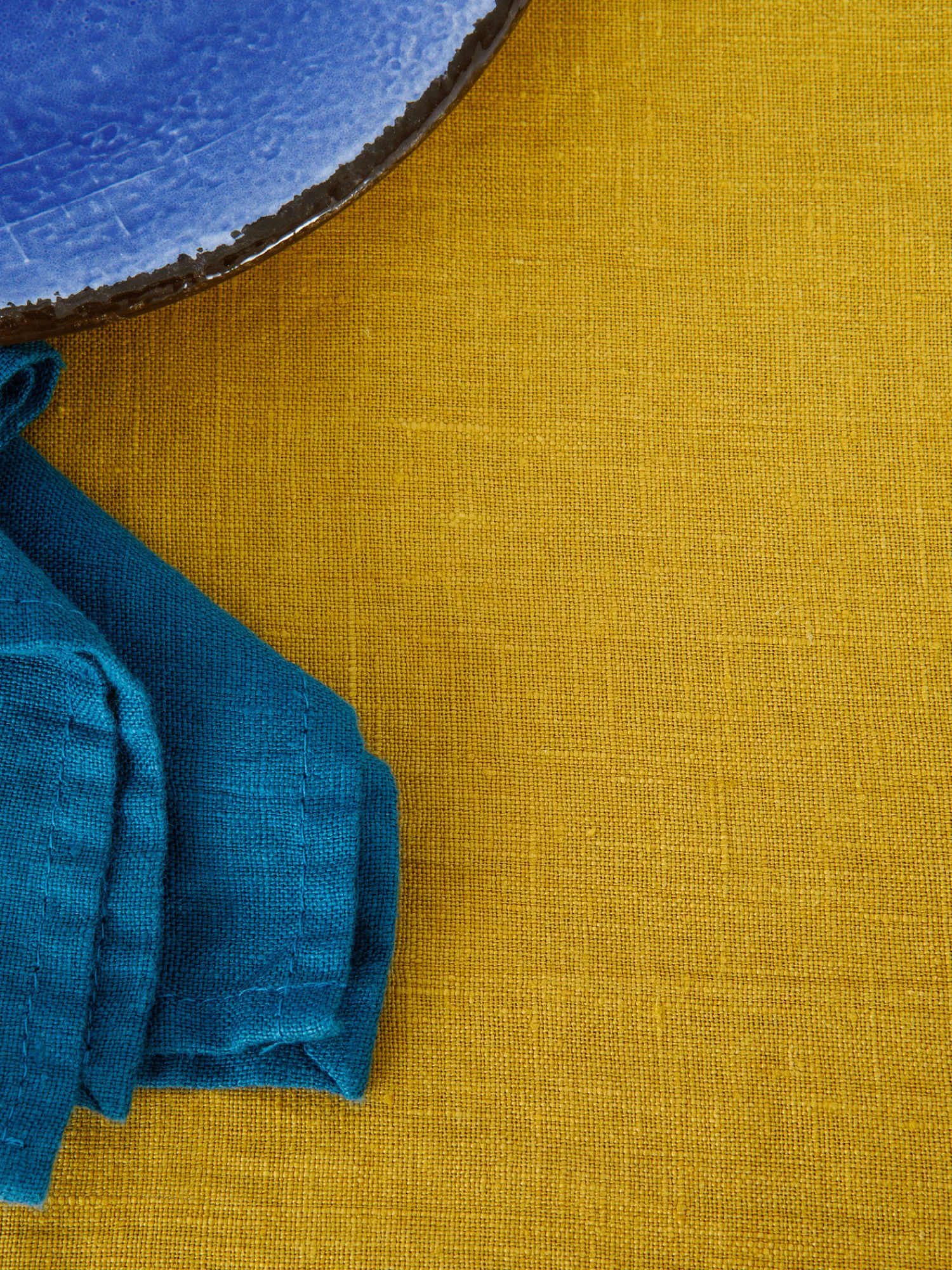 coincasa Tovaglia puro lino lavato tinta unita