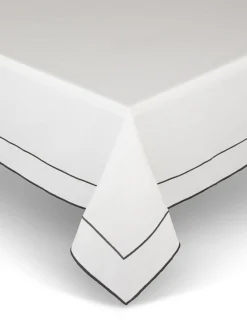 coincasa Tovaglia slub di cotone con overlock