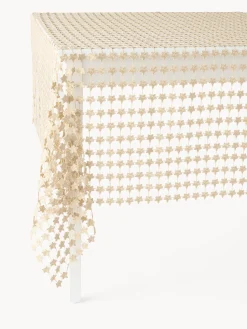 coincasa Tovaglia traforata in lurex dorato